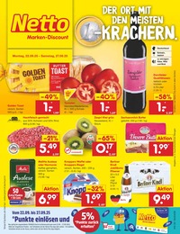Netto Marken-Discount Prospekt: "Aktuelle Angebote", 59 Seiten, 22.09.2025 - 27.09.2025