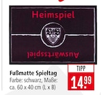 Fußmatte Spieltag im Angebot bei Marktkauf in Waiblingen Fußmatte Spieltag Angebote bei Marktkauf Waiblingen für 14,99 €