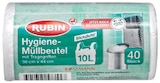 Allzweck- oder Müllbeutel im Angebot bei Rossmann in Jena Allzweck- oder Müllbeutel Angebote von Rubin bei Rossmann Jena für 0,59 €