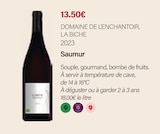 Saumur 2023 - DOMAINE DE L’ENCHANTOIR LA BICHE dans le catalogue Monoprix Margaret