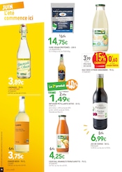 Promos Bière dans le catalogue "JUIN L'été commence ici !" de NaturéO Bière en promo dans le catalogue NaturéO à la page 16