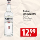 Molinari Sambuca extra Angebote bei famila Nordost Neustadt für 12,99 €