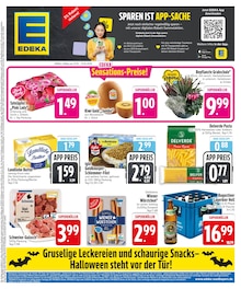EDEKA Prospekt der Woche "SPAREN IST APP SACHE" Seite 1, 27.10.2025 bis 31.10.2025 für München-Flughafen Aktueller EDEKA Prospekt "SPAREN IST APP SACHE" Seite 1 von 28 Seiten für München-Flughafen