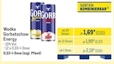Wodka Energy Angebote von Gorbatschow bei METRO Mainz für 2,01 €