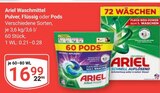 Aktuelles Waschmittel Pulver Angebot bei GLOBUS in Salzgitter ab 16,99 €