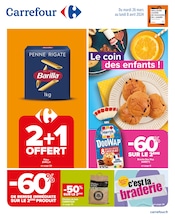 Promo Evian dans le catalogue Carrefour du moment à la page 1