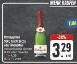 Sekt, Fruchtsecco oder Alkoholfrei im Angebot bei E center in Suhl Sekt, Fruchtsecco oder Alkoholfrei Angebote von Rotkäppchen bei E center Suhl für 3,29 €
