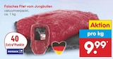 Aktuelles Falsches Filet vom Jungbullen Angebot bei Netto Marken-Discount in Potsdam ab 9,99 €