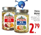 Würfel in Öl Paprika-Chili von Patros im aktuellen EDEKA Prospekt für 2,79 €