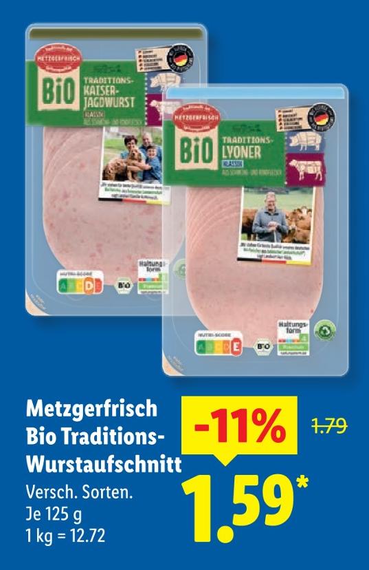 Bio Traditions-Wurstaufschnitt