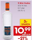 9 Mile Vodka im Angebot bei Netto Marken-Discount in Fulda 9 Mile Vodka Angebote bei Netto Marken-Discount Fulda für 10,99 €