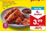 Aktuelles Chicken Wings Box Angebot bei Netto Marken-Discount in Bochum ab 3,99 €