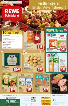 Kartoffeln im REWE Prospekt "Dein Markt" mit 35 Seiten (Recklinghausen)