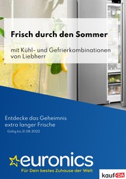 EURONICS Prospekt für Dortmund mit 5 Seiten EURONICS Prospekt für Dortmund: "Frisch durch den Sommer", 5 Seiten, 21.07.2022 - 31.08.2022