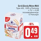 Weizen Mehl bei EDEKA im Reckendorf Prospekt für 0,49 €