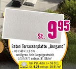 Beton Terrassenplatte „Bergamo“ Angebote bei Hornbach Solingen für 9,25 €