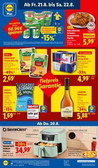 Red Bull im aktuellen Lidl Prospekt (Salzgitter) Red Bull im Lidl Prospekt "LIDL LOHNT SICH" mit 72 Seiten (Salzgitter)