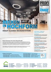 RHG Baucentrum BaumĂ€rkte Prospekt der aktuellen Woche mit 2 Seiten, gĂŒltig von 01.07.2026 bis 31.07.2026, in Raschau und Umgebung Aktueller RHG Baucentrum BaumĂ€rkte Prospekt in Raschau und Umgebung, "Decken in Hochform" mit 2 Seiten, 01.07.2026 - 31.07.2026