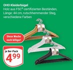 Kleiderbügel im Angebot bei GLOBUS in Nettetal Kleiderbügel Angebote von OHO bei GLOBUS Nettetal für 4,99 €