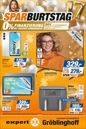 Aktueller expert Gröblinghoff Prospekt mit Samsung, "SPARBURTSTAG", Seite 1