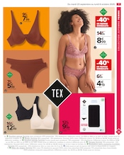 Soutien-Gorge Angebote im Prospekt "Les basiques c'est nous. La vie qui va avec, c'est vous." von Carrefour auf Seite 9