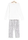 Pyjama polaire femme - TEX en promo chez Carrefour Mâcon à 9,99 €