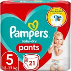 Culottes - PAMPERS BABY DRY en promo chez Supermarchés Match Culottes - PAMPERS BABY DRY dans le catalogue Supermarchés Match