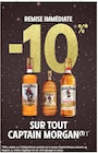 Promo -10% de remise immédiate sur tout Captain Morgan à  dans le catalogue Intermarché à Mourmelon-le-Grand