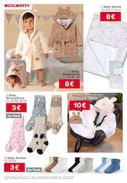 Woolworth Bademantel im Prospekt 
