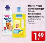 Meister Proper Allzweckreiniger oder Kuschelweich Weichspüler im Angebot bei famila Nordost in Falkensee Meister Proper Allzweckreiniger oder Kuschelweich Weichspüler Angebote bei famila Nordost Falkensee für 1,49 €