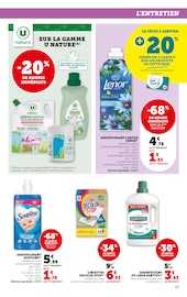 Promos Sole dans le catalogue "Le Blanc À PRIX BAS" de Super U à la page 15