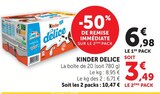 KINDER DELICE - Kinder - U Express à Marseille KINDER DELICE - Kinder en promo chez U Express Marseille à 3,49 €