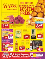 Aktueller Netto Marken-Discount Prospekt mit Bier, "Aktuelle Angebote", Seite 1