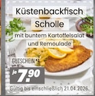 Aktuelles Küstenbackfisch Scholle Angebot bei Höffner in Düsseldorf ab 7,90 €