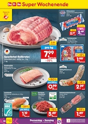 Rollbraten im Netto Marken-Discount Prospekt in Schwabach Aktueller Netto Marken-Discount Prospekt mit Rollbraten, "Aktuelle Angebote", Seite 56