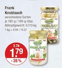 Knoblauch in Öl von Frank im aktuellen V-Markt Prospekt für 1,79 €