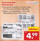 Haushaltshelfer Kleinteile Box Angebote von meistercraft bei Netto Marken-Discount Salzgitter für 4,99 €