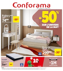 Catalogue Conforama "Conforama" à Paris et alentours, 24 pages, 12/03/2024 - 01/04/2024