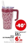 Promo Mug de transport à 6,99 € dans le catalogue Super U à Gennes