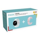 Montre connectée Samsung Pack Galaxy Watch8 40mm argent BT + Bracelet Rose - Samsung en promo chez Darty Montre connectée Samsung Pack Galaxy Watch8 40mm argent BT + Bracelet Rose - Samsung dans le catalogue Darty