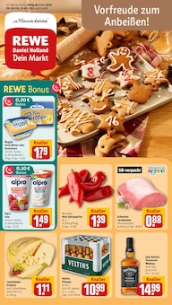 Aktueller REWE Prospekt "Dein Markt" Seite 1 von 28 Seiten für Mannheim