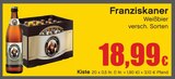 Weißbier im Angebot bei RAN in Ludwigsburg Weißbier Angebote von Franziskaner bei RAN Ludwigsburg für 18,99 €