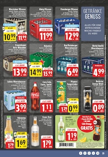 Warsteiner im E center Prospekt "Aktuelle Angebote" mit 24 Seiten (Krefeld)