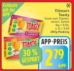 Toasty von Tillman's für 2,79 € bei EDEKA im Angebot Toasty von Tillman's im aktuellen EDEKA Prospekt