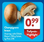 Champignons bei ALDI SÜD im Freilassing Prospekt für 0,99 €