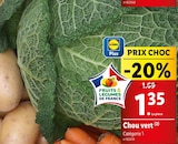 Promo Chou vert à 1,35 € dans le catalogue Lidl à Valréas