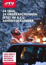 A.T.U Auto Teile Unger Prospekt für Solingen mit 22 Seiten A.T.U Auto Teile Unger Prospekt für Solingen: "24 TAGE, 24 ÜBERRASCHUNGEN JETZT IM A.T.U ADVENTSKALENDER", 22 Seiten, 01.12.2020 - 31.12.2020