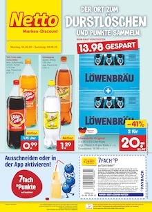 Bier im Netto Marken-Discount Prospekt "Aktuelle Angebote" mit 41 Seiten (Freising)