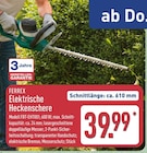 Elektrische Heckenschere von FERREX im aktuellen ALDI Nord Prospekt