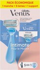 Rasoir femme pour maillot un manche + 5 lames - VENUS en promo chez Intermarché Super Rasoir femme pour maillot un manche + 5 lames - VENUS dans le catalogue Intermarché Super